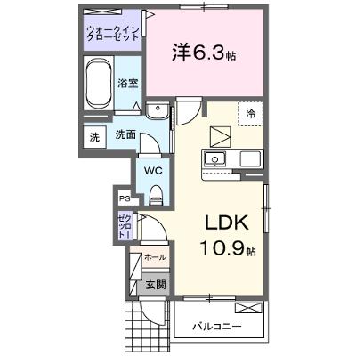 ガーデンハウス　リーベ　Ⅰ 103【管理NO：1-028435201-01030】 ★家具家電は申し込み後に搬入します★ ★2027年01月下旬入居可能★の外観画像
