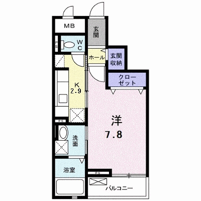 カサ　エスペランサ 301【管理NO：1-016837901-03010】 ★家具家電は申し込み後に搬入します★の外観画像