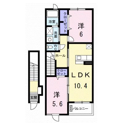 ８　ｃｏｕｒｔ　Ｂ 202【管理NO：1-016355102-02020】 ★家具家電は申し込み後に搬入します 2026年08月上旬入居可能の外観画像