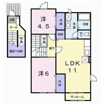 ソレアード 201【管理NO：1-009666901-02010】 ★家具家電は申し込み後に搬入します★ ★2026年08月下旬入居可能★の外観画像