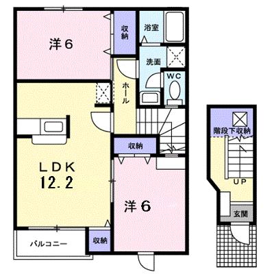 ＶＩＶＡＣＥ雷神Ｄ棟 203【管理NO：1-011931601-02030】 ★家具家電は申し込み後に搬入します★ ★2026年09月上旬入居可能★の外観画像
