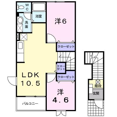 マーベラス　Ｅ棟 201【管理NO：1-011005501-02010】 ★家具家電は申し込み後に搬入します★の外観画像