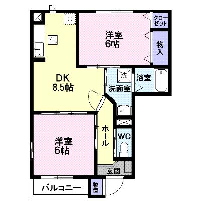 ソレーユＣ 101【管理NO：1-011211301-01010】 ★家具家電は申し込み後に搬入します★ ★2026年09月上旬入居可能★の外観画像