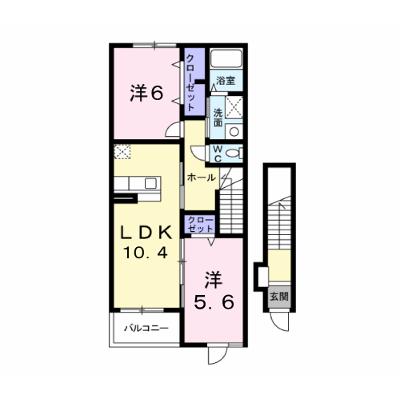 カーサ　リベーラ 203【管理NO：1-015110201-02030】 ★家具家電は申し込み後に搬入します★ ★2026年09月中旬入居可能★の外観画像