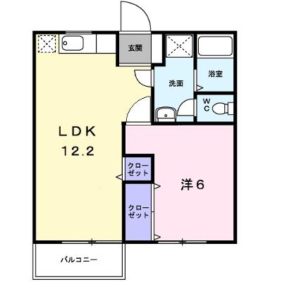 ルミエールⅠ 202【管理NO：1-006996501-02020】 ★家具家電は申し込み後に搬入します 2026年08月下旬入居可能の外観画像