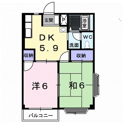 Ｋ・ファミリーハイツⅠ 101【管理NO：1-005242101-01010】 ★家具家電は申し込み後に搬入します★ ★2026年08月下旬入居可能★の外観画像