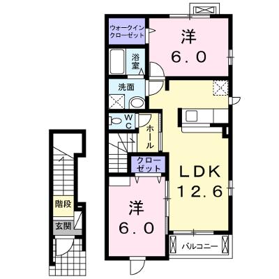 グリエンジュ 204【管理NO：1-017845901-02040】 ★家具家電は申し込み後に搬入します★ ★2026年09月上旬入居可能★の外観画像