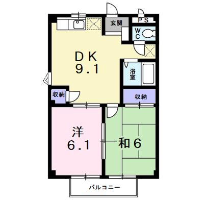 シティハイツ土橋Ⅱ 202【管理NO：1-001352701-02020】 ★家具家電は申し込み後に搬入します★ ★2026年08月下旬入居可能★の外観画像