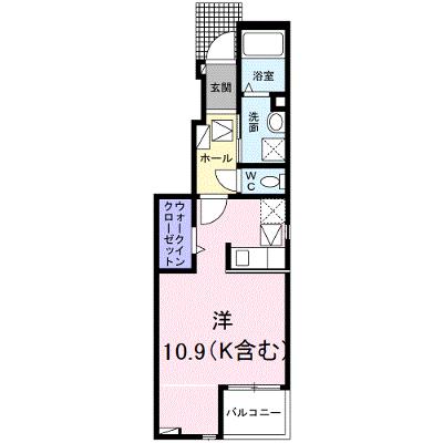 ベル　アウローラ 101【管理NO：1-027171801-01010】 ★家具家電は申し込み後に搬入します★の外観画像