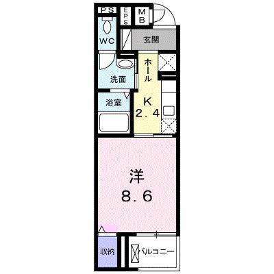 セレーノ・Ｍ 106【管理NO：1-019423001-01050】 ★家具家電は申し込み後に搬入します 2026年09月中旬入居可能の外観画像