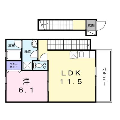 Ａｍｉ 202【管理NO：1-099456301-02020】 ★家具家電は申し込み後に搬入します★ ★2026年09月中旬入居可能★の外観画像