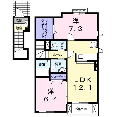 サンペドロＡ 201【管理NO：1-019192801-02010】 ★家具家電は申し込み後に搬入します★ ★2026年09月中旬入居可能★の外観画像