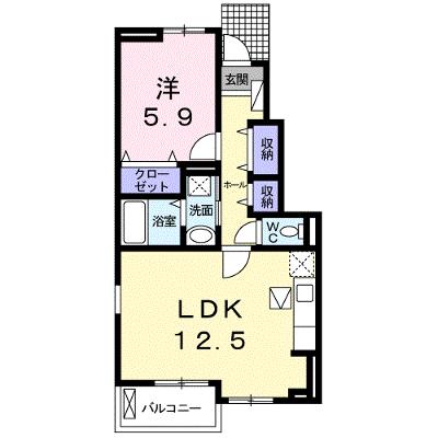 モン　ブラン 103【管理NO：1-017144801-01030】 ★家具家電は申し込み後に搬入します 2026年09月中旬入居可能の外観画像