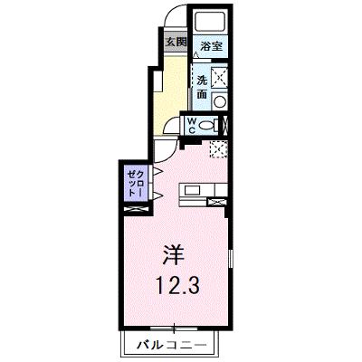 プレアデス　Ⅲ 101【管理NO：1-014696903-01010】 ★家具家電は申し込み後に搬入します★ ★2026年09月上旬入居可能★の外観画像
