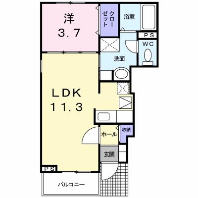 リーフムーン 101【管理NO：1-016270501-01010】 ★家具家電は申し込み後に搬入します★ ★2026年09月中旬入居可能★の外観画像