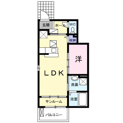ル・ソレイユ 104【管理NO：1-017847001-01040】 ★家具家電は申し込み後に搬入します★ ★2026年09月中旬入居可能★の外観画像