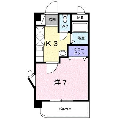 シーポート花時計 306【管理NO：1-011333001-03060】 ★家具家電は申し込み後に搬入します★ ★2026年09月上旬入居可能★の外観画像