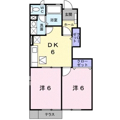 リモージュ 105【管理NO：1-010126701-01040】 ★家具家電は申し込み後に搬入します 2026年09月上旬入居可能の外観画像