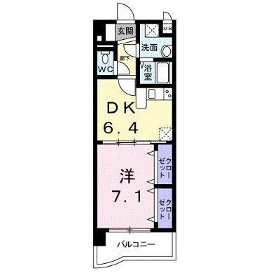 サン・プラシード 404【管理NO：1-013706301-04040】 ★家具家電は申し込み後に搬入します 2026年08月下旬入居可能の外観画像