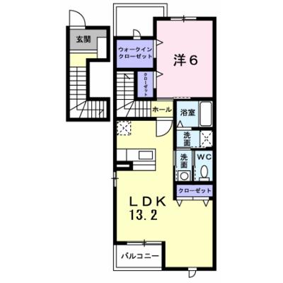 ベルテール 201【管理NO：1-015328501-02010】 ★家具家電は申し込み後に搬入します★ ★2026年09月上旬入居可能★の外観画像