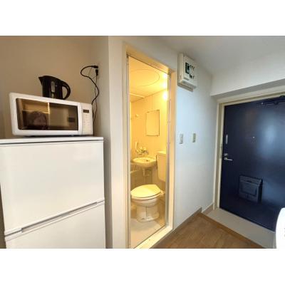 🔷🔹🔸🔶⭐エレベーター付き⭐エアコン、IHクッキングヒーター⭐1Kタイプ⭐RC造のお部屋⭐【禁煙&Wi-Fi無料】⭐🔶🔸🔹🔷「K47」の物件写真5