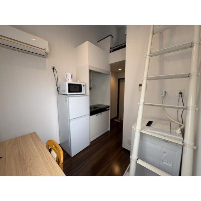 🔷🔹🔸🔶⭐ロフト付◎⭐1Kタイプ⭐2面採光で明るい室内⭐2階角部屋⭐【禁煙&Wi-Fi無料】⭐🔶🔸🔹🔷「K48」の物件写真2
