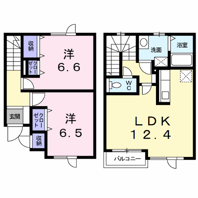プラシードⅢ 102【管理NO：1-012011603-01020】 ★家具家電は申し込み後に搬入します 2026年08月下旬入居可能の外観画像