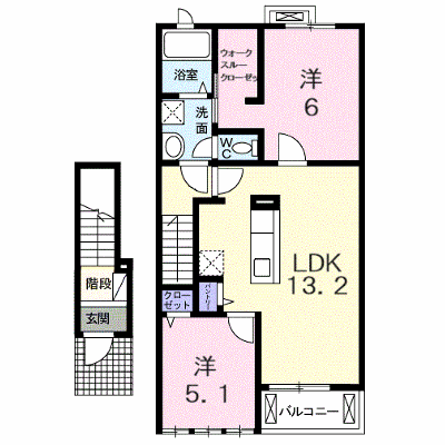 エテルノ 203【管理NO：1-022232701-02030】 ★家具家電は申し込み後に搬入します 2026年09月中旬入居可能の外観画像