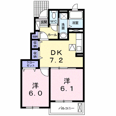 コンフォートグレイス 102【管理NO：1-016675801-01020】 ★家具家電は申し込み後に搬入します★ ★2026年09月中旬入居可能★の外観画像