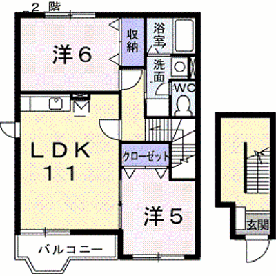 アキラハイツ 201【管理NO：1-010617301-02010】 ★家具家電は申し込み後に搬入します★ ★2026年09月中旬入居可能★の外観画像