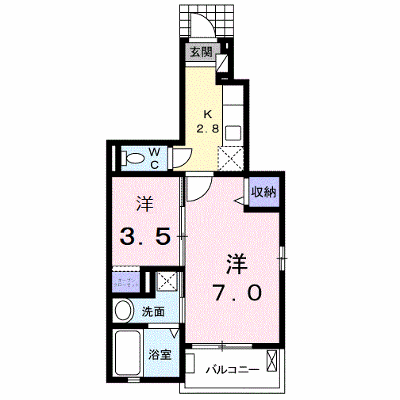 パラオ 101【管理NO：1-019622901-01010】 ★家具家電は申し込み後に搬入します★の外観画像