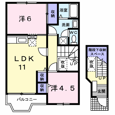 リッチモンド　Β 202【管理NO：1-011577302-02020】 ★家具家電は申し込み後に搬入します★ ★2026年09月上旬入居可能★の外観画像
