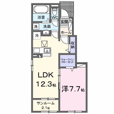 フォレスタ・ブレッツァ 103【管理NO：1-028438401-01030】 ★家具家電は申し込み後に搬入します★ ★2026年09月上旬入居可能★の外観画像
