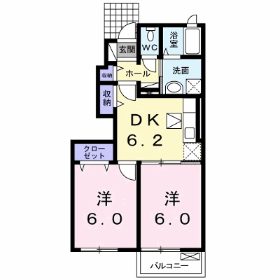ポプルスＢ 103【管理NO：1-015499402-01030】 ★家具家電は申し込み後に搬入します★ ★2026年09月中旬入居可能★の外観画像