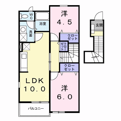 アフロート 204【管理NO：1-011685801-02040】 ★家具家電は申し込み後に搬入します★の外観画像