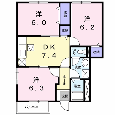 エスポワール本宿Ａ 101【管理NO：1-011030501-01010】 ★家具家電は申し込み後に搬入します 2026年11月中旬入居可能の外観画像
