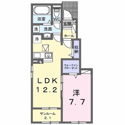 ヴィラ　シルク　Ⅰ 104【管理NO：1-027763501-01040】 ★家具家電は申し込み後に搬入します★ ★2026年09月中旬入居可能★の外観画像