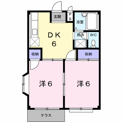エルディム・山田 103【管理NO：1-003009701-01030】 ★家具家電は申し込み後に搬入します★ ★2026年08月下旬入居可能★の外観画像