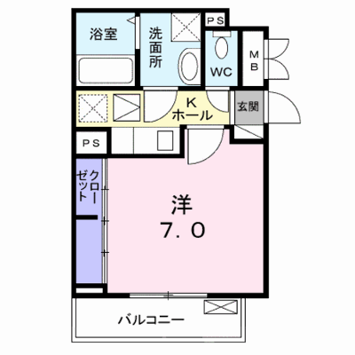 ベル　アルカンシエル・Ｓ 101【管理NO：1-023675401-01010】 ★家具家電は申し込み後に搬入します★ ★2026年09月中旬入居可能★の外観画像