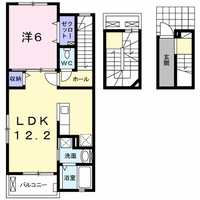ブローテ　ハウス 303【管理NO：1-022746001-03030】 ★家具家電は申し込み後に搬入します 2026年08月上旬入居可能の外観画像