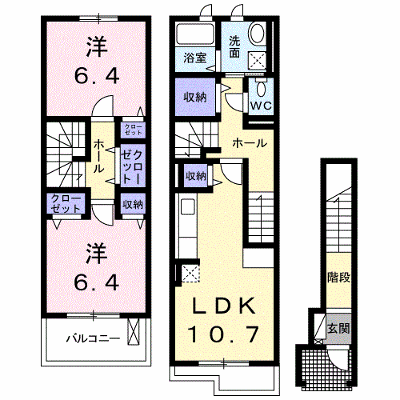 グランド　マム 210【管理NO：1-017488501-02100】 ★家具家電は申し込み後に搬入します 2026年09月中旬入居可能の外観画像