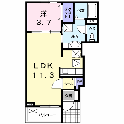 シエスタ 102【管理NO：1-018216301-01020】 ★家具家電は申し込み後に搬入します★の外観画像