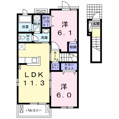 アルバグランデＥ 203【管理NO：1-022373703-02030】 ★家具家電は申し込み後に搬入します 2026年08月上旬入居可能の外観画像