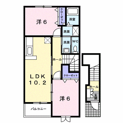 フレッサ　Ⅰ 202【管理NO：1-013410001-02020】 ★家具家電は申し込み後に搬入します★ ★2026年09月下旬入居可能★の外観画像