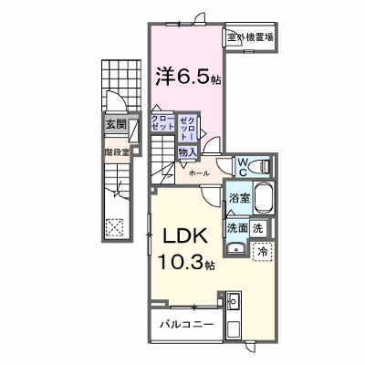 テラス　シティ　八ヶ崎 202【管理NO：1-028686401-02020】 ★家具家電は申し込み後に搬入します★ ★2026年09月下旬入居可能★の外観画像