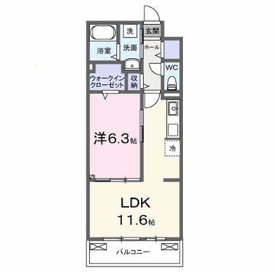 マホロバⅡ 204【管理NO：1-027511602-02040】 ★家具家電は申し込み後に搬入します 2026年08月下旬入居可能の外観画像