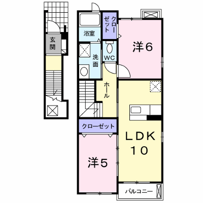 Ｃａｌｍｅ　Ｍａｉｓｏｎ　Ｋ 201【管理NO：1-014202701-02010】 ★家具家電は申し込み後に搬入します★ ★2026年08月下旬入居可能★の外観画像
