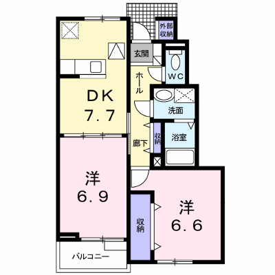 ボム・コリ－ヌⅢ 102【管理NO：1-011533403-01020】 ★家具家電は申し込み後に搬入します 2026年09月上旬入居可能の物件写真1