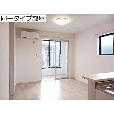 ハッピーフィールド　なのはな館 201【管理NO：1-028595401-02010】 ★家具家電は申し込み後に搬入します★ ★2026年12月上旬入居可能★の物件写真2
