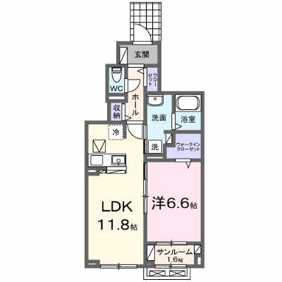 ネオ　ドムス　Ⅰ 102【管理NO：1-028475701-01020】 ★家具家電は申し込み後に搬入します★ ★2026年12月上旬入居可能★の外観画像